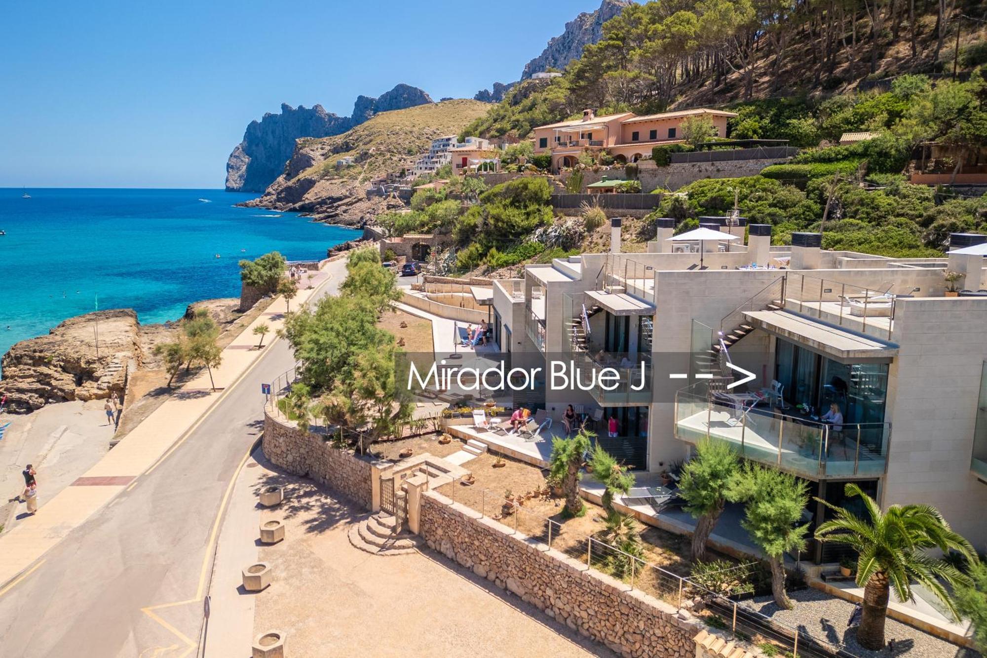 Apartamento Mirador Blue J - Cala Sant Vicenc Cala de Sant Vicenc Exterior foto